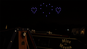 Read more about the article Mercia Marina chooses drone light show over fireworks