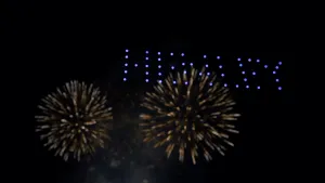 Henley Festival 2022 Drone and FIreworks Show