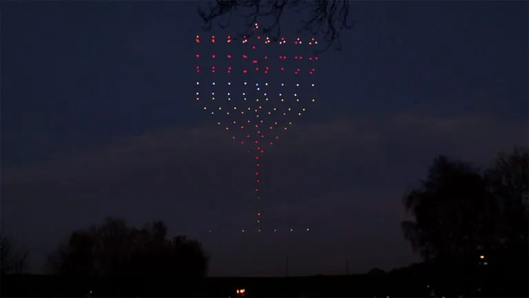 Chanukah Drone Light Show