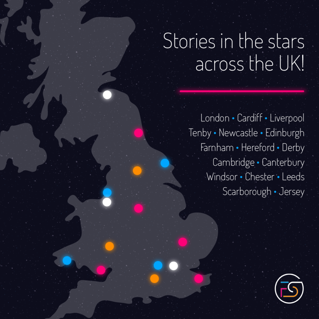Stories in the stars across the UK in 2023.